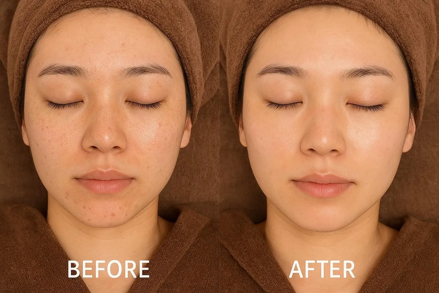 ハーブピーリングの施術は、肌質改善に絶大な効果をもたらします...